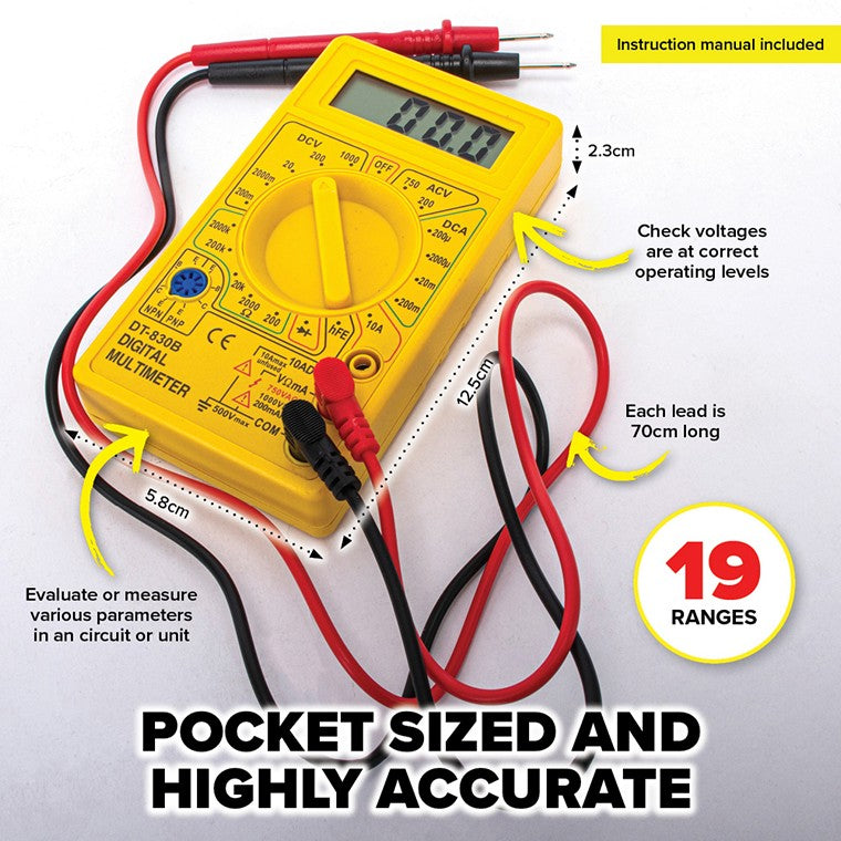 Digital Multimeter 12V