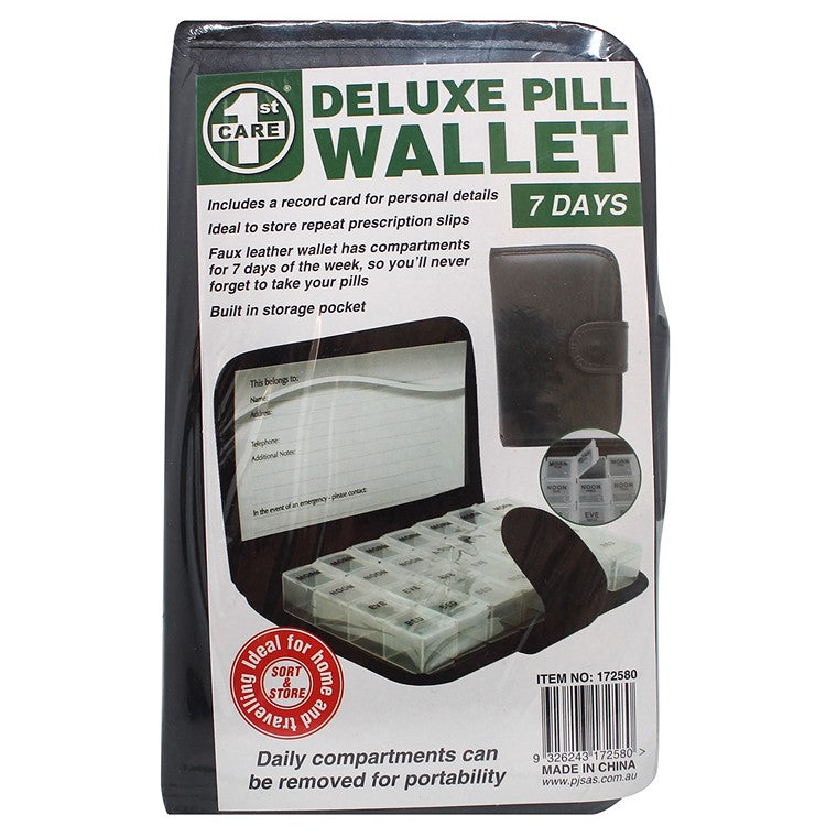 Deluxe Pill Wallet