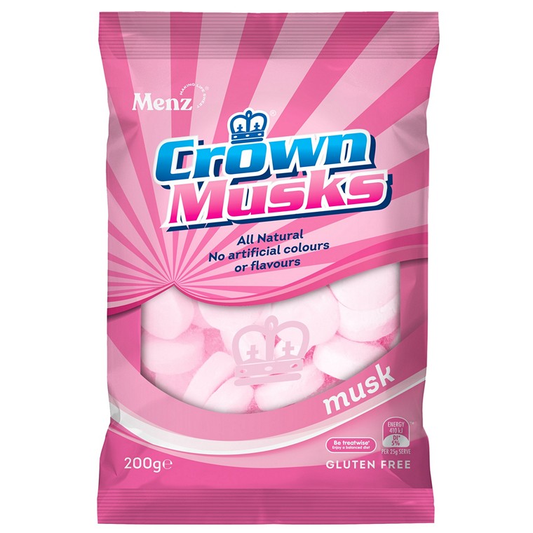 Menz Musk Crown Mints, 200gm