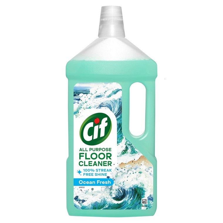Cif Floor Cleaner, Ocean Fresh, 950ml