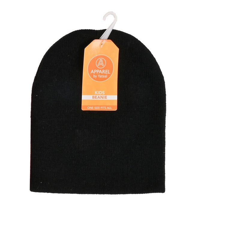 Kids, Basic Knitted Beanie, Asstd