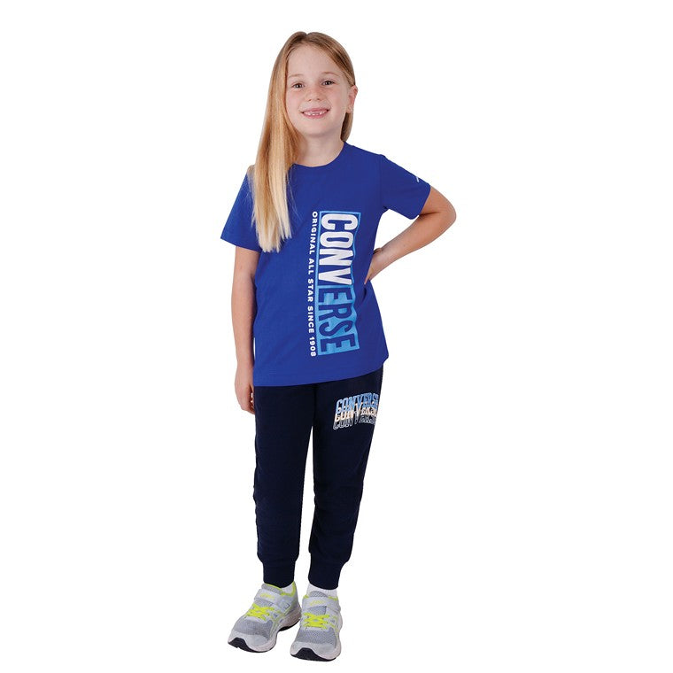 Converse Kids Repeat Jog Pant, Navy, 5-6Y