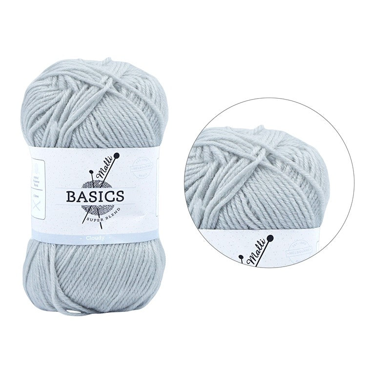 Acrylic Yarn, Cloudy