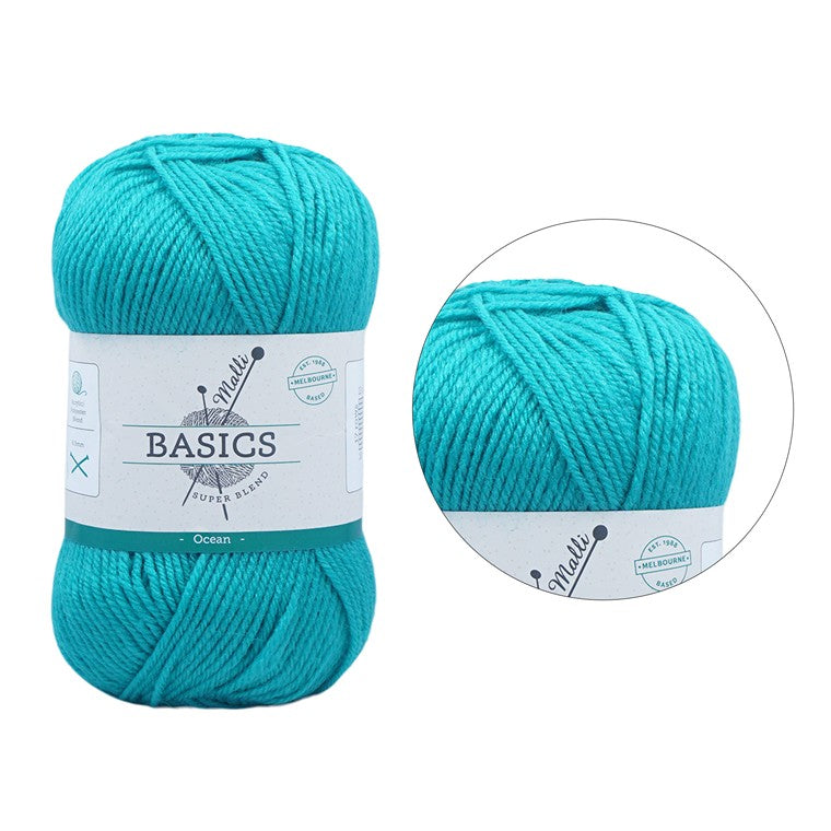 Acrylic Yarn, Ocean