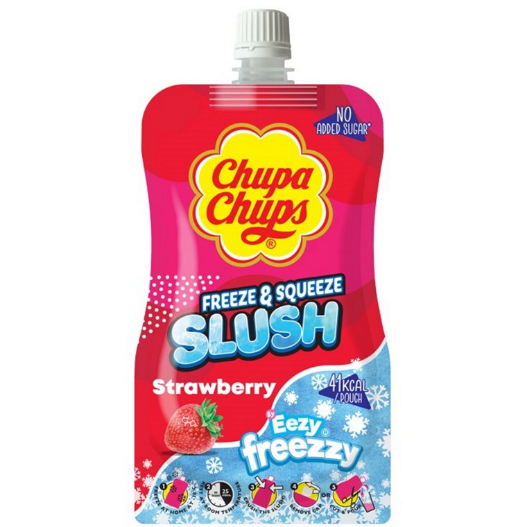 Chupa Chups Slush Freeze, Strawberry, 250ml