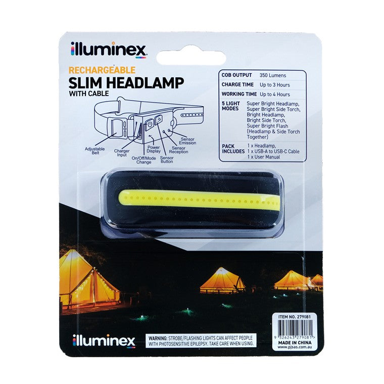 Illuminex Rechargeable Headlamp