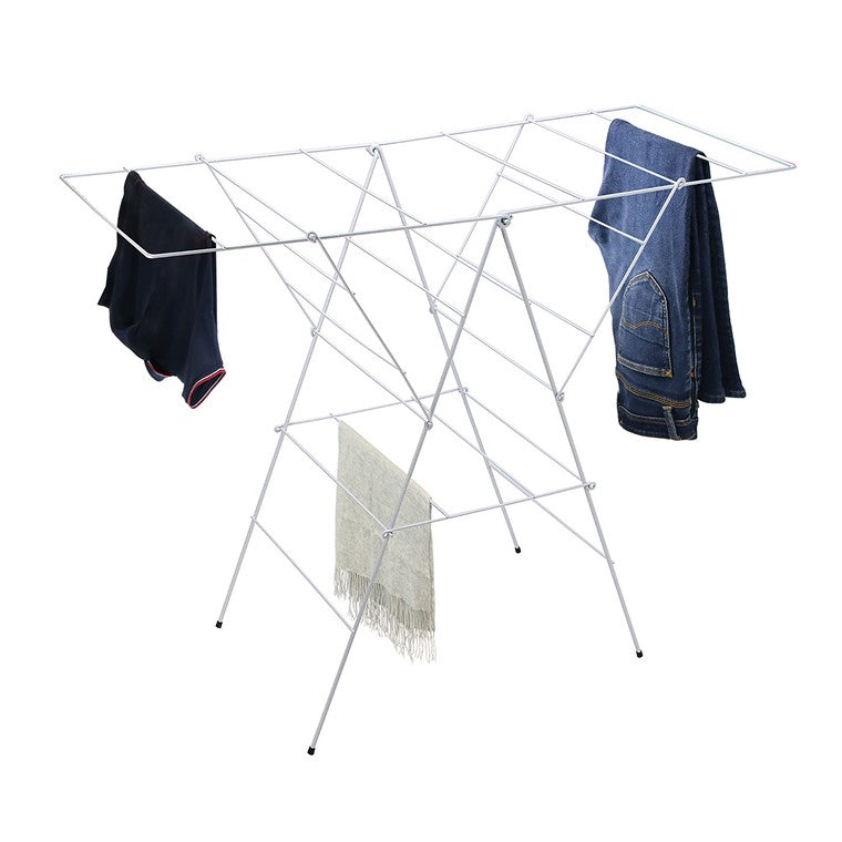 Clothes Airer Foldable 20 Rails White – Cheap as Chips