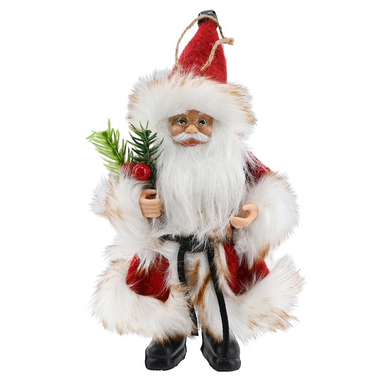 Santa Vintage Figurine, 18cm, Assorted