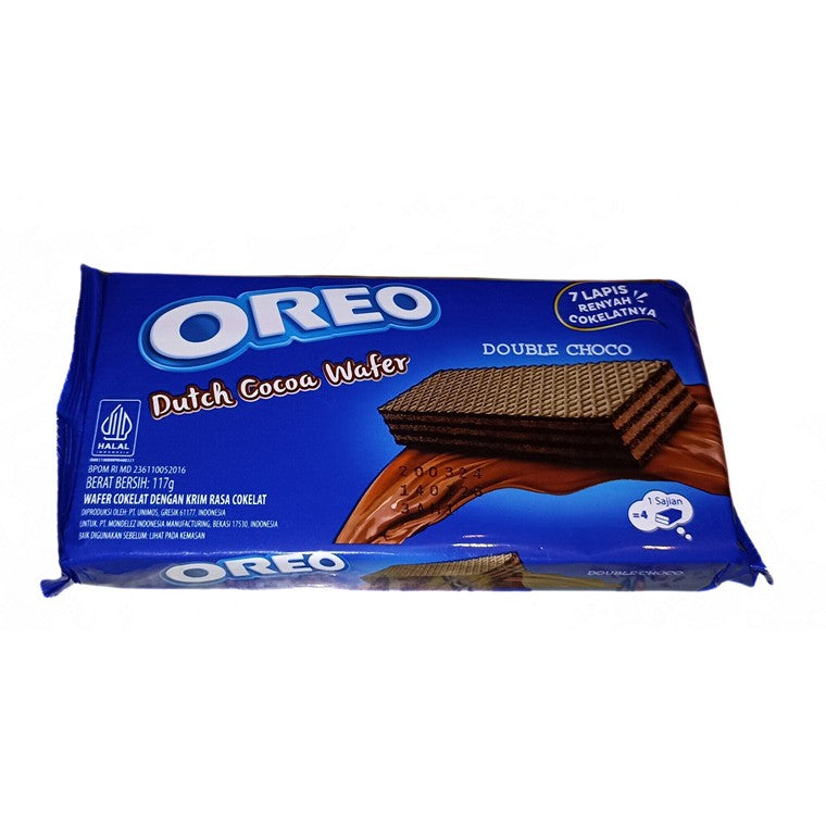 Oreo Double Chocolate Wafer, 117g