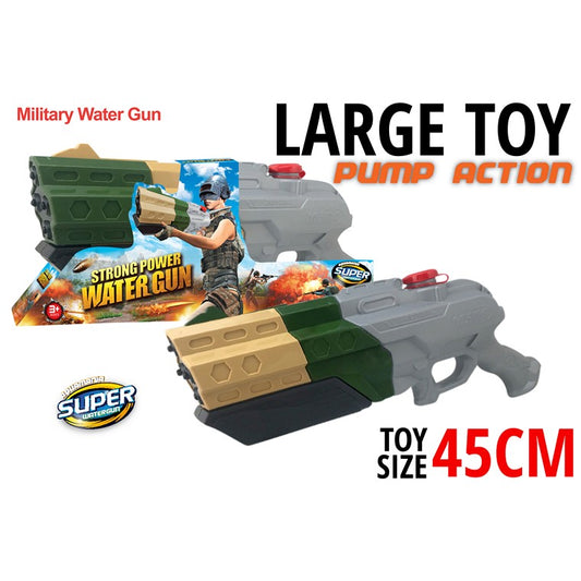 Military Water Gun, Pump Action, 45 cm