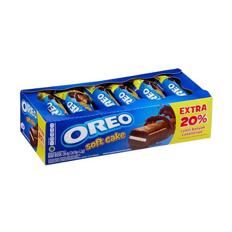 Oreo Soft Chocolate Cake, 12pk