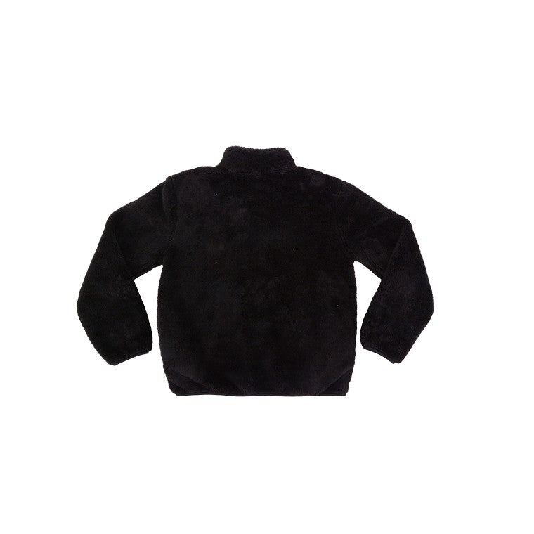 Sherpa Half Zip, Black, Size M