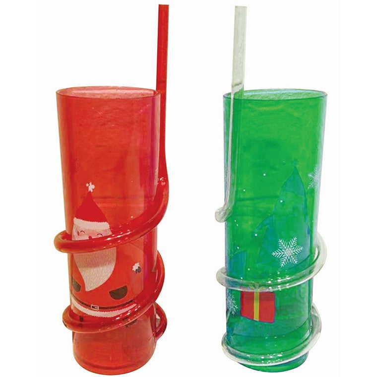 Christmas Tumbler Twist Straw