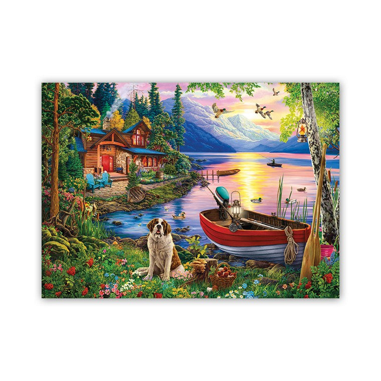 Crown Puzzle, Landscapes, Asstd, 1000pc