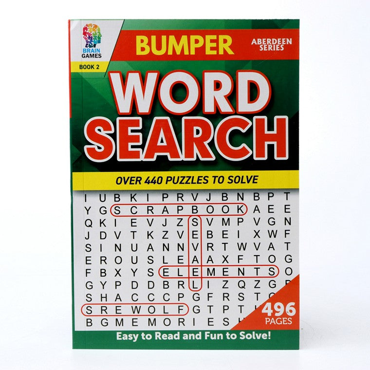 Bumper Word Search, Asstd