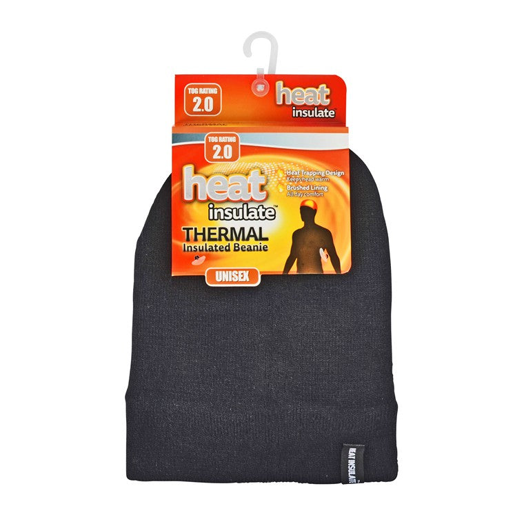 Heat Insulate, Beanie Black