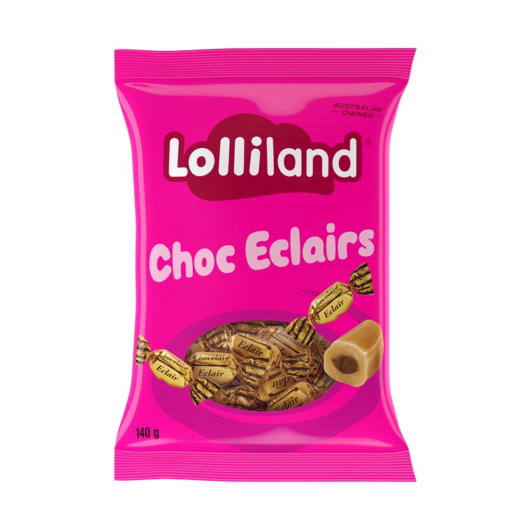 Lolliland Choc Eclairs, 140gm