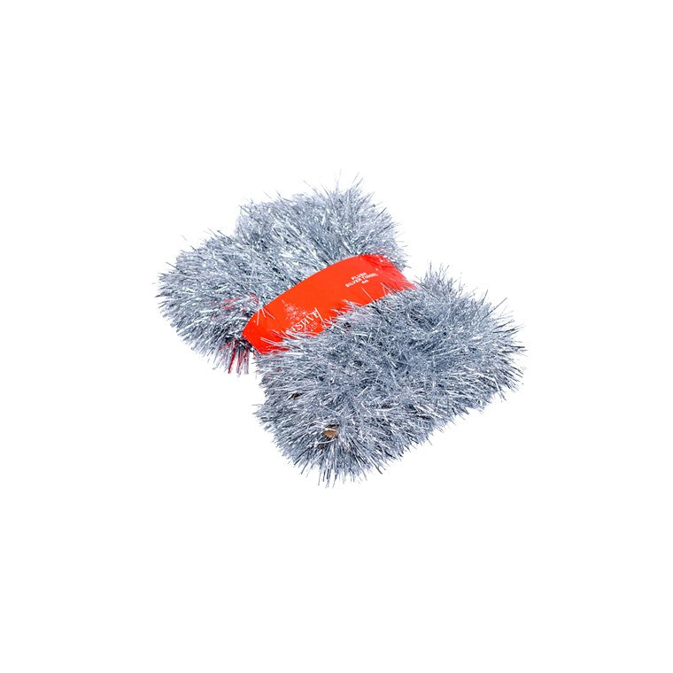 Christmas Tinsel Silver, 4m