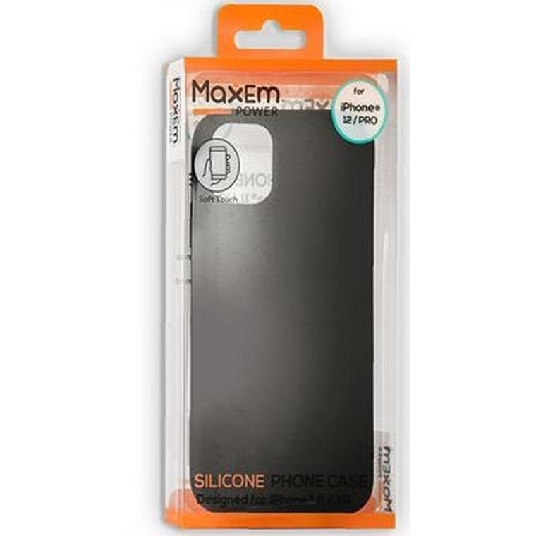 Maxem Phone Cover Iphone 12/Pro, Black