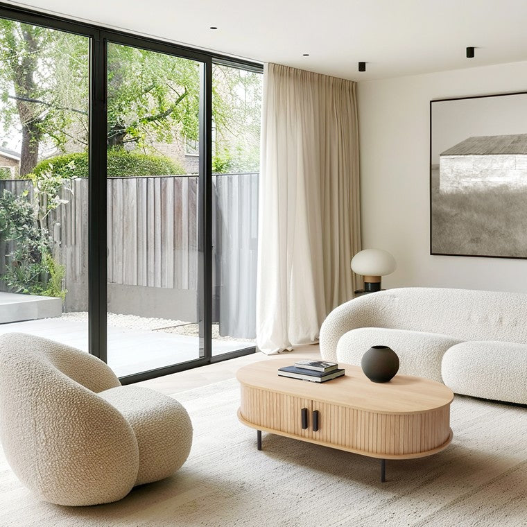 H&G Slatted Coffee Table