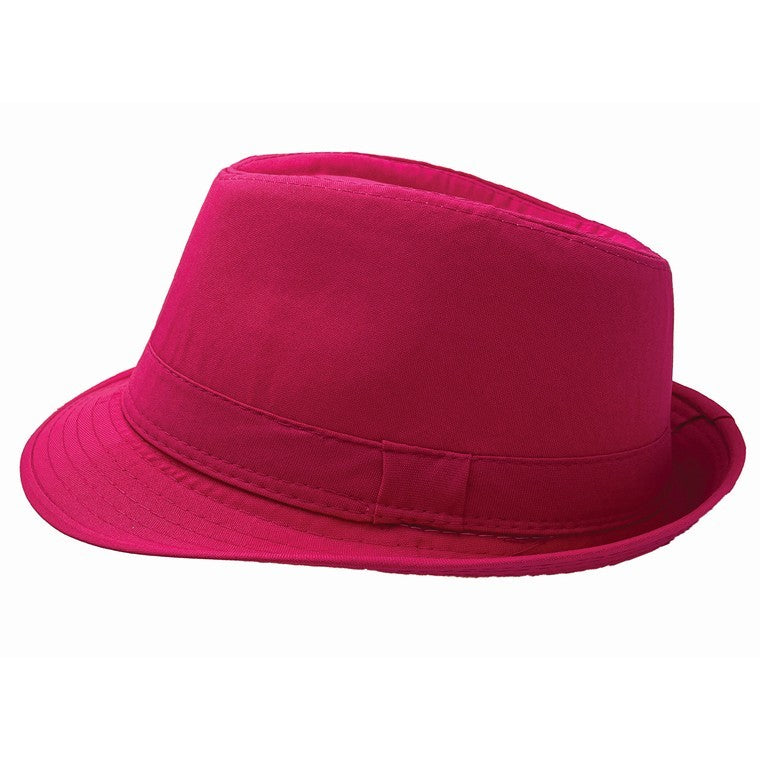 Party Fedora Hat, Pink – Cheap as Chips