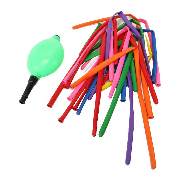 Animal Balloon Kit w/ Pump, 20pce