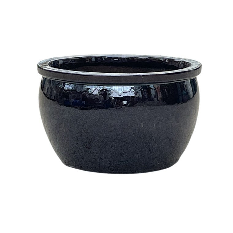 Ceramic Black Pot, Size A