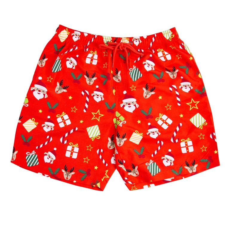 Xmas Hawaiian Beach Shorts