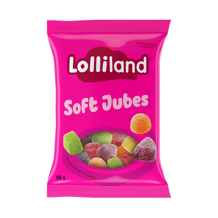 Lolliland Soft Jubes, 160g