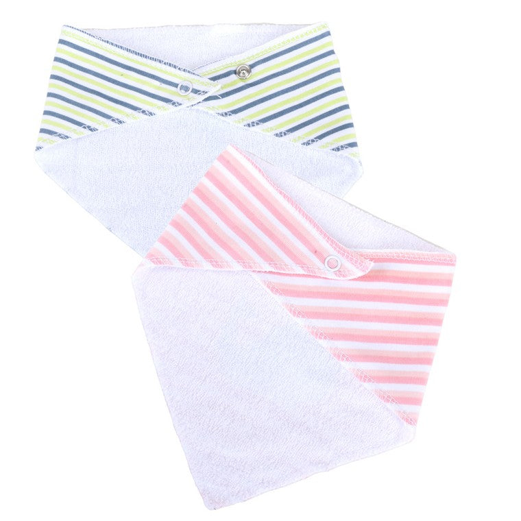 1st Steps Bandana Bib, 2 Asstd Designs