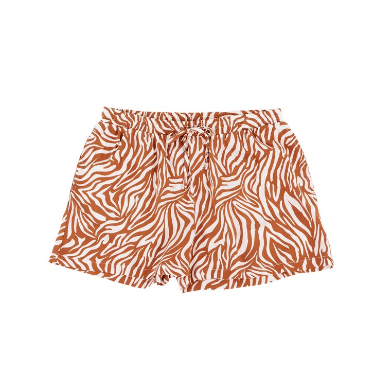 Animal Print Shorts, Size L