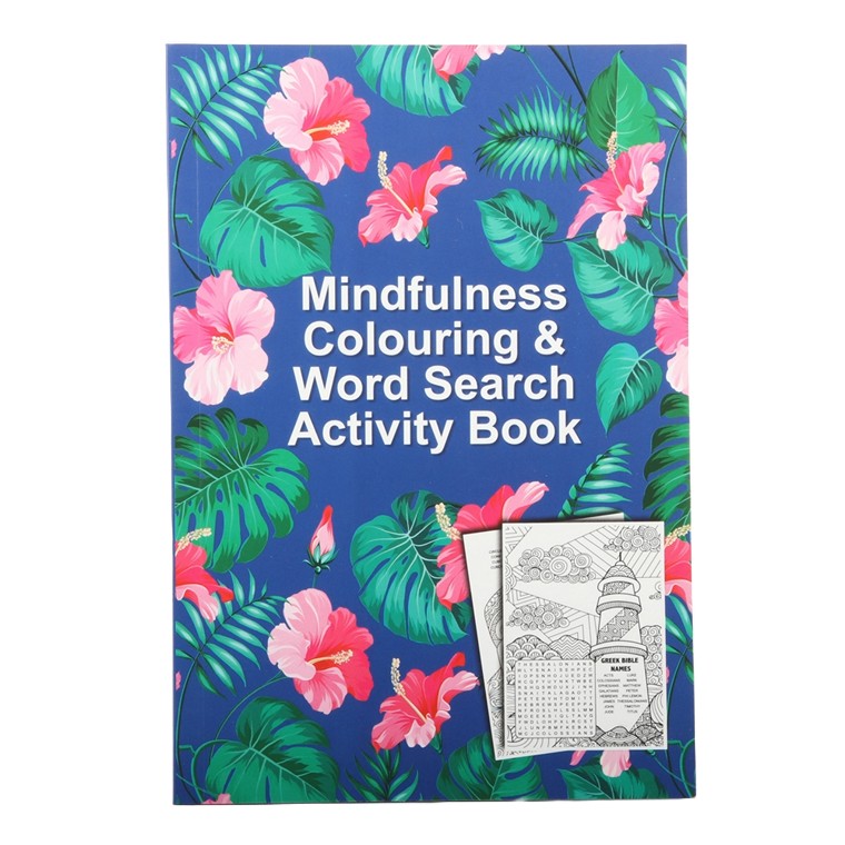 Mindfulness Colour & Activity Book, Asstd