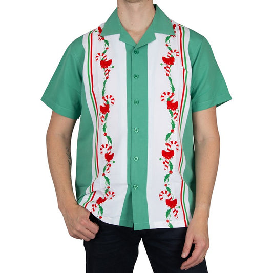 Retro Christmas Bowling Shirt, Assorted