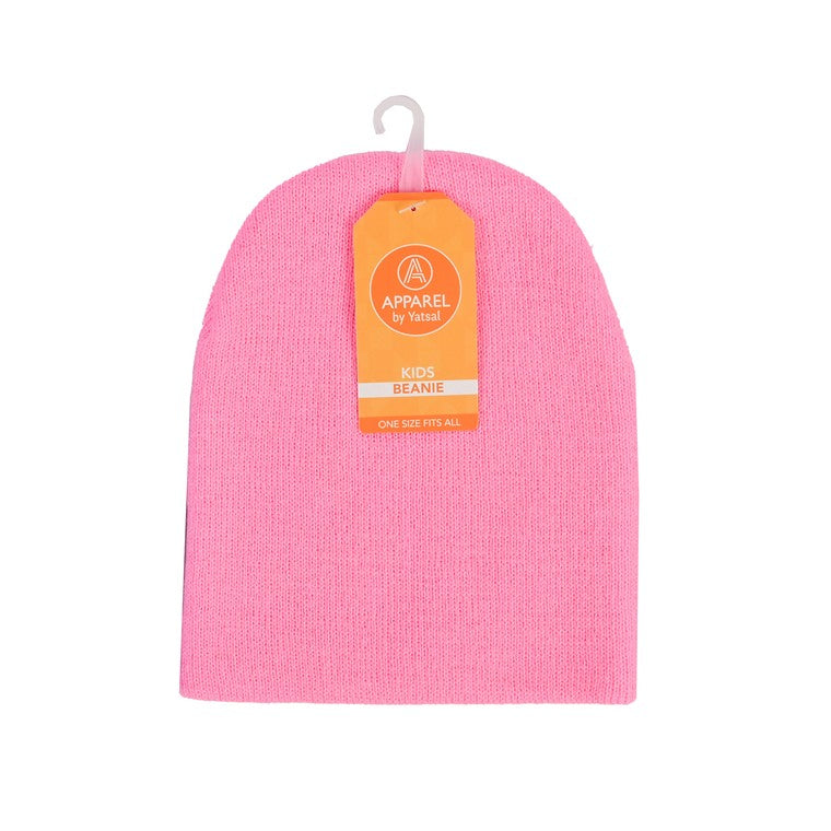 Kids, Basic Knitted Beanie, Asstd