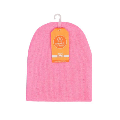 Kids, Basic Knitted Beanie, Asstd