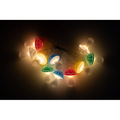Mushroom String Light, 10 LED