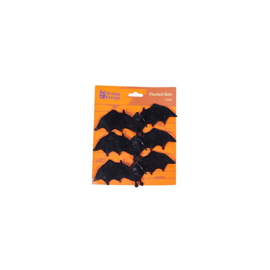 Flocked Bats, 3pc