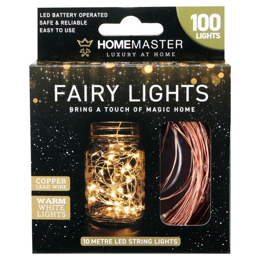 Fairy Lights, Copper Warm White, 10m