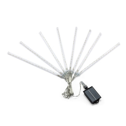 Solar LED Meteor Lights, 8pc, Assorted