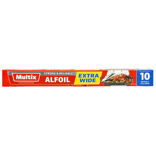 Multix Aluminium Foil Wrap Extra Wide, 10m X 44cm