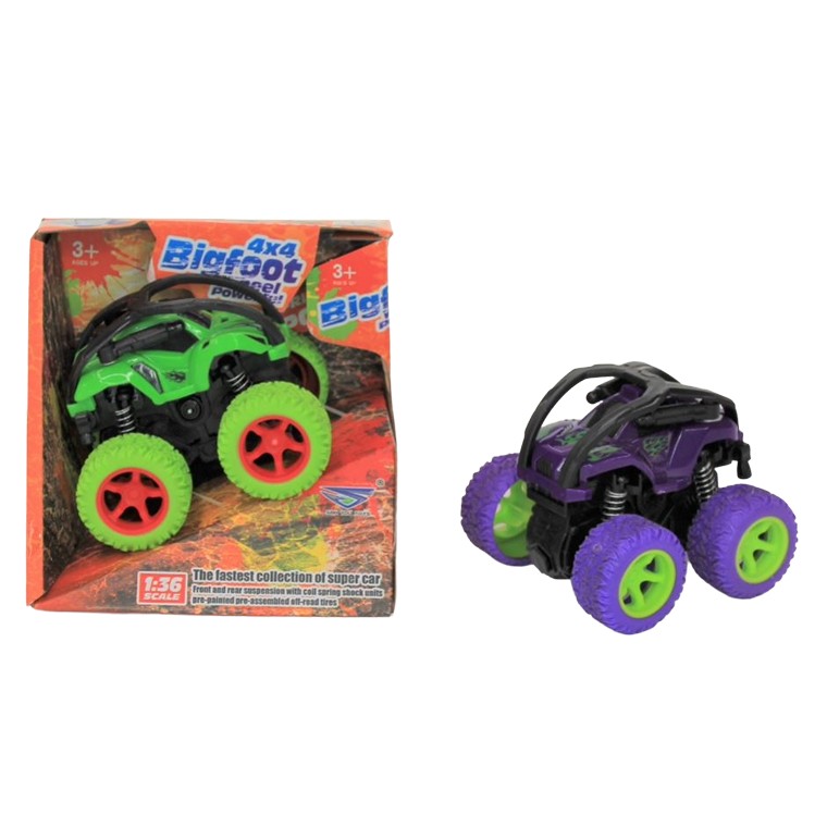 Big Foot Friction Stunt Car, Asstd