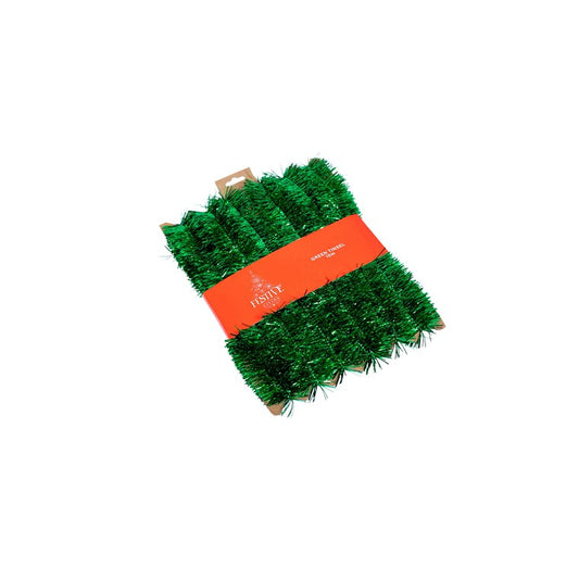 Christmas Tinsel Green, 10m