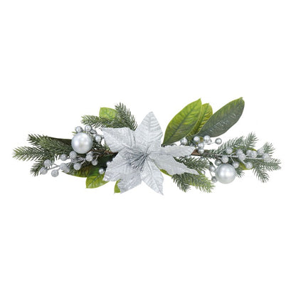 Poinsettia Berry Table Deco, Assorted