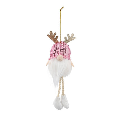 Hanging Pom Pom Gnome, 20cm, Assorted