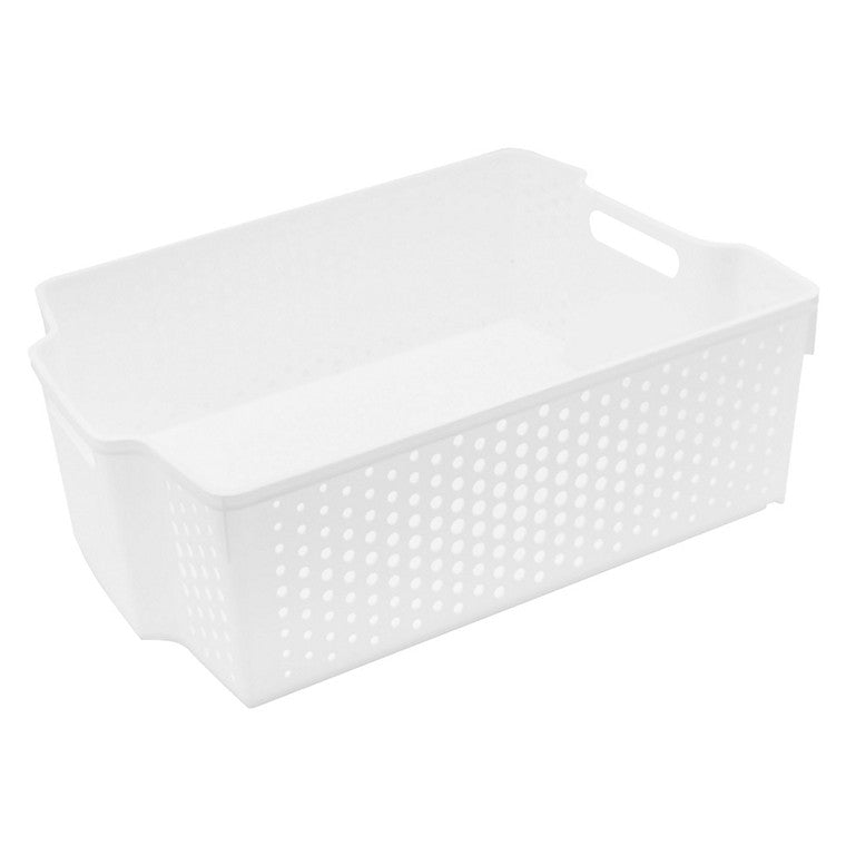 Hudson Stacking Basket, 38.5x28x12.5cm, 3 Asstd Colours