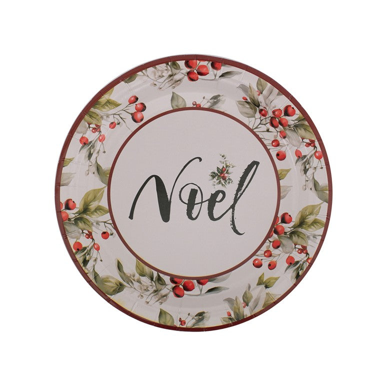 Berry Paper Plate, 18cm, 20pk