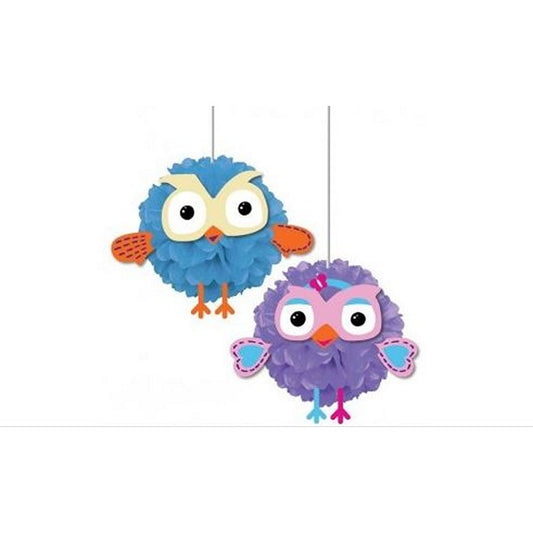 Giggle And Hoot Fluffy Decorations