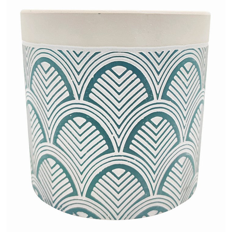 Mini Round Textured Ceramic Pot, Asstd