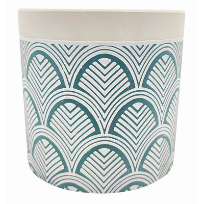 Mini Round Textured Ceramic Pot, Asstd