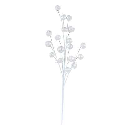 Icy Pearl Berry Pick, 60cm, Assorted